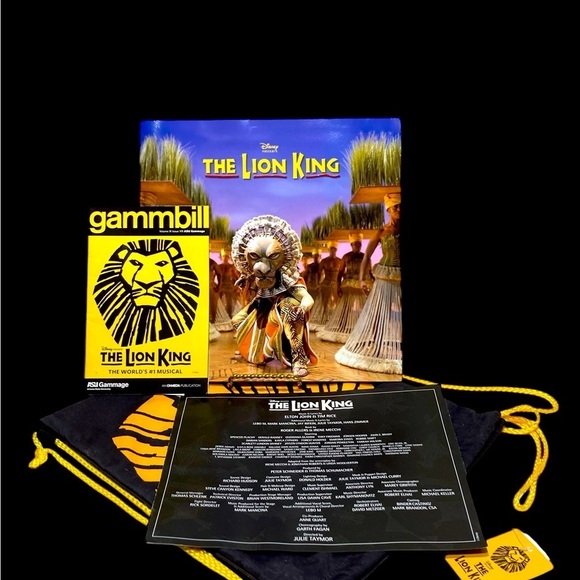Disney Handbags - Disney “The Lion King” Broadway VIP Souvenir Pack